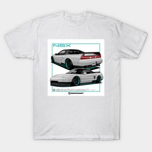 Nsx white/teal T-Shirt